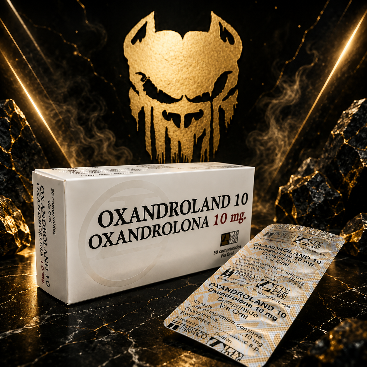 Oxandrolona Oxandroland Landerlan 10mg 50 comprimidos Bobby Attack