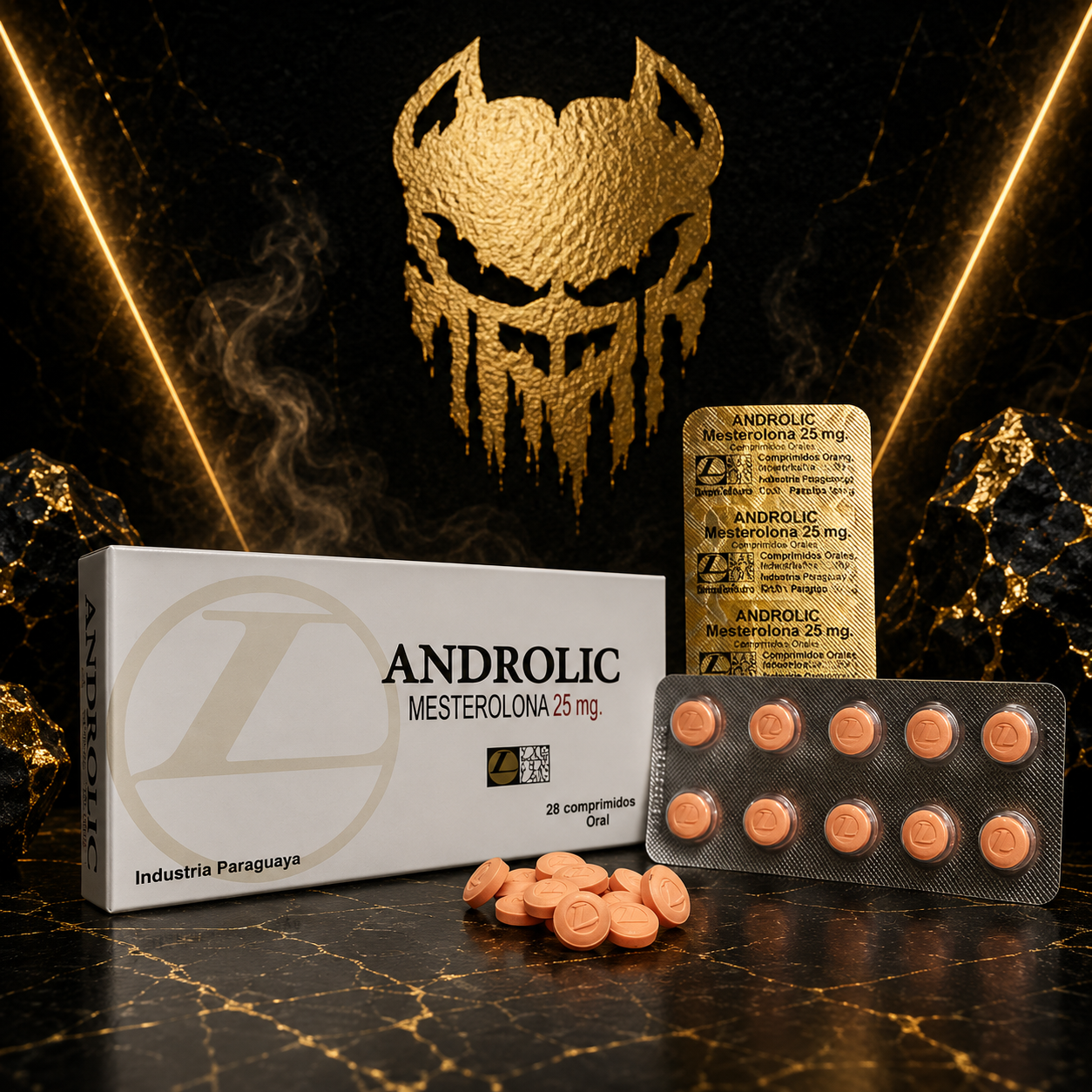 Proviron Androlic 25mg 20 comprimidos Landerlan Bobby Attack