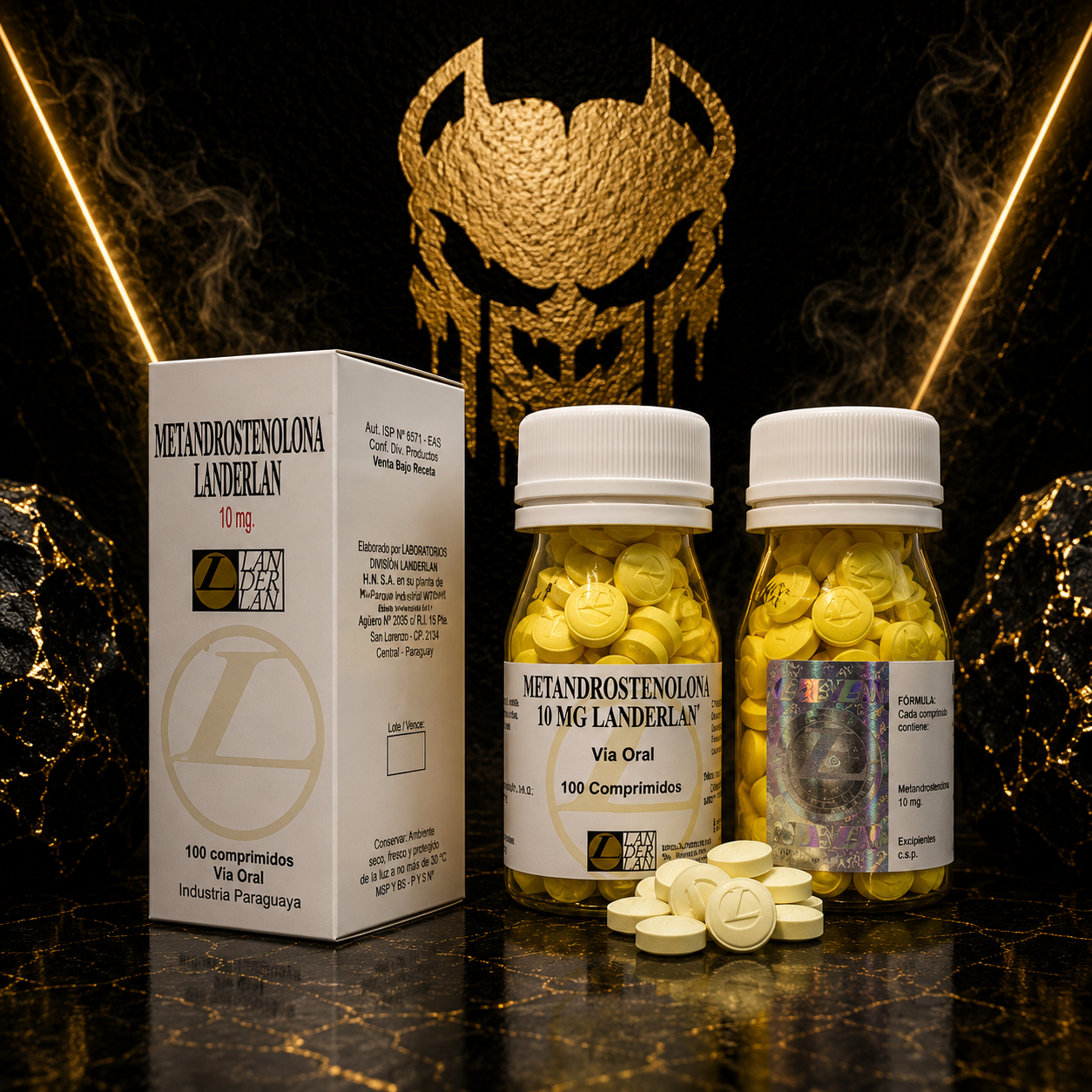 Dianabol Metandrostenolona Landerlan 10mg 100 comprimidos Bobby Attack