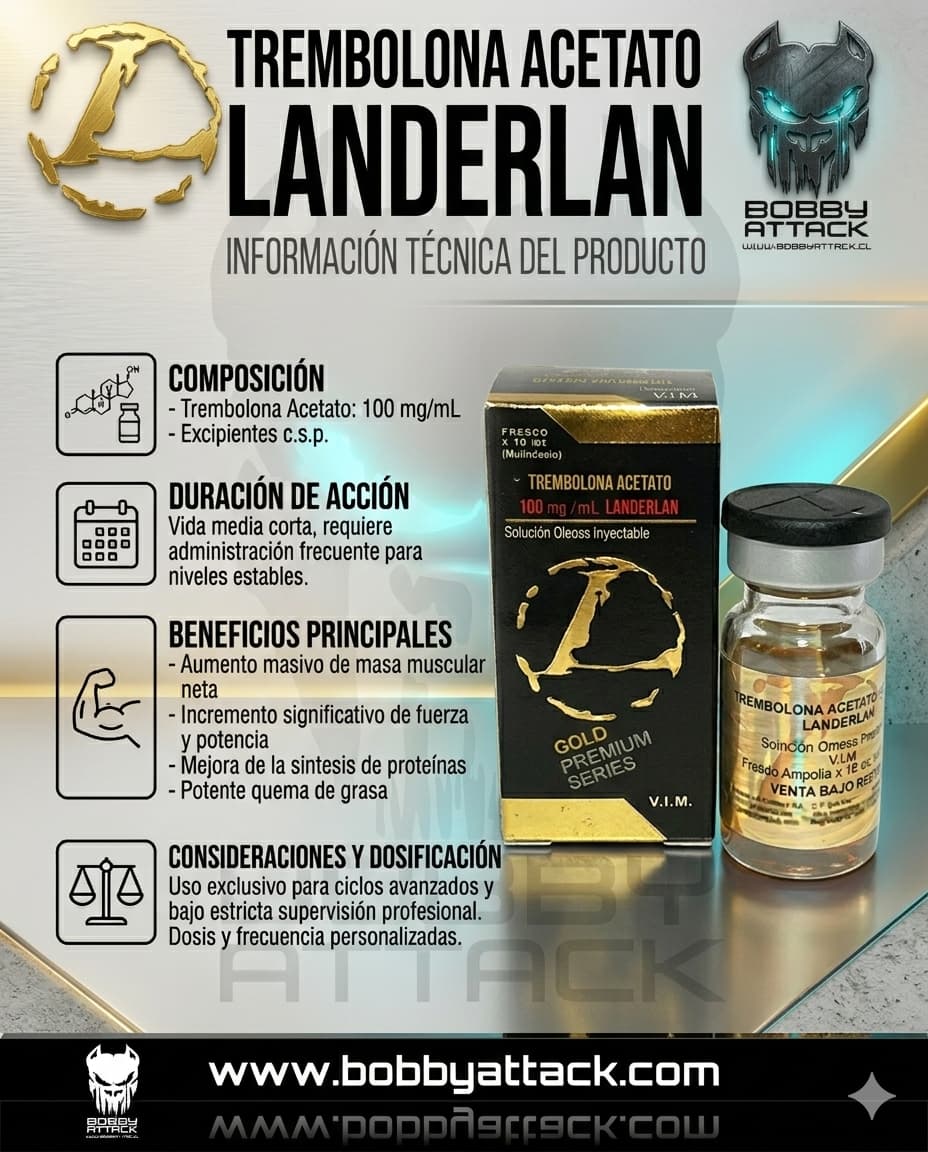 Trembolona Acetato Landerlan 100mg - Imagen 2