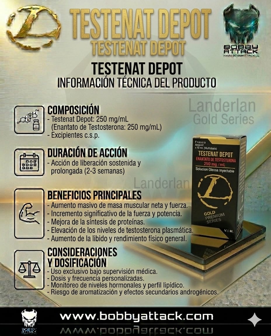 Testosterona Enantato Landerlan 250mg - Imagen 3