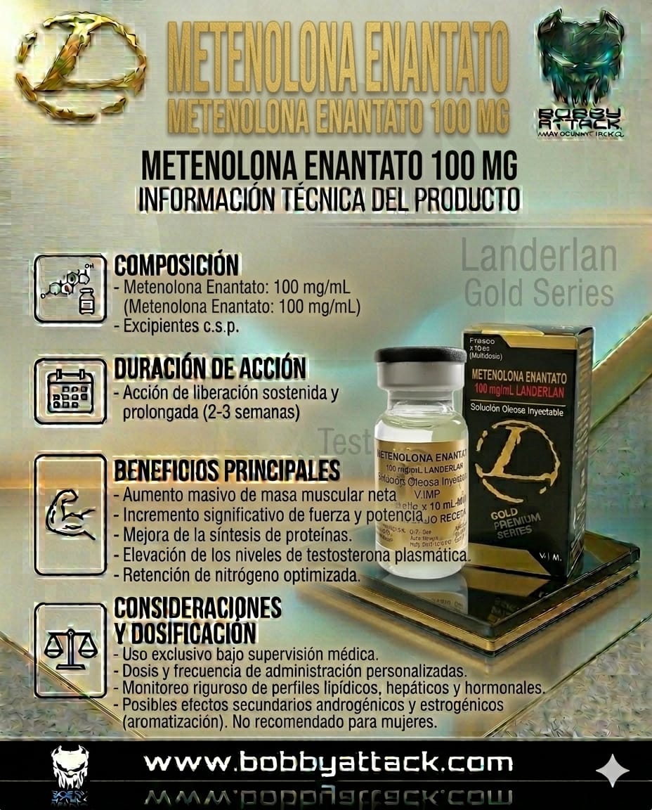 Primobolan Metenolona Enantato Landerlan 100mg - Imagen 2
