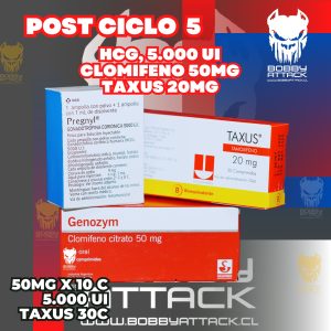 Post Ciclo HCG Clomifeno Taxus