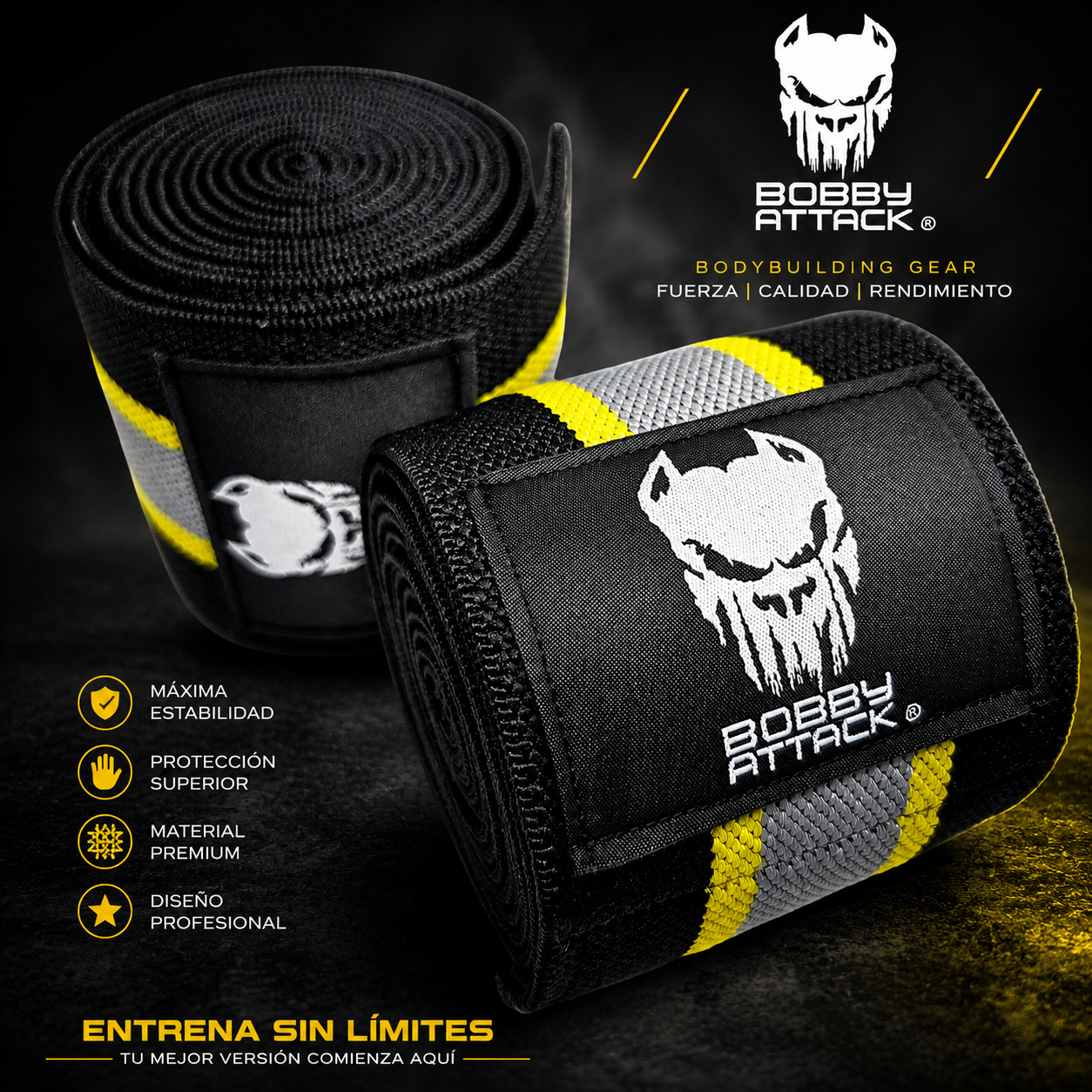 Vendas de rodilla gym chile