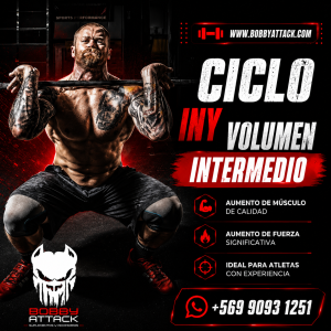 Ciclo de Volumen Hombre Intermedio